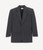 SS24 Saint Laurent Oversized Jacket in Rive Gauche Striped Flannel