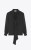 FW23 Saint Laurent Lavalliere-neck Shirt in Silk Satin