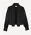 SS24 Saint Laurent Shawl Blouse in Silk Satin Crepe