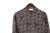 Saint Laurent Silk Nehru Collar Multi Pattern Shirt