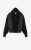 FW23 Saint Laurent Shawl Neck Jacket In Lambskin in Black