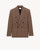 FW25 Saint Laurent Double Breasted Jacket in Wool Check