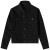 SS21 Saint Laurent Fitted Jacket in Worn Black Denim