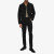 SS21 Saint Laurent Fitted Jacket in Worn Black Denim