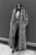 FW22 Saint Laurent V-neck Catsuit in Wool Jersey in Grey