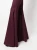 Resort 23 Saint Laurent Flared Pants in Gabardine in Maroon