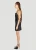 SS23 Saint Laurent Cowl Dress in Silk in Black