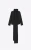 FW23 Saint Laurent Lavallière-Neck Blouse Silk Satin Black