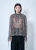 SS25 Saint Laurent Blouse in Paisley Silk Georgette