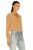 Saint Laurent Open Collar Blouse In Silk Crepe de Chine