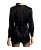 Resort 22' Saint Laurent Long Sleeve Playsuit in Satin
