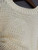 Off-White Cream Pin Knit Sweater