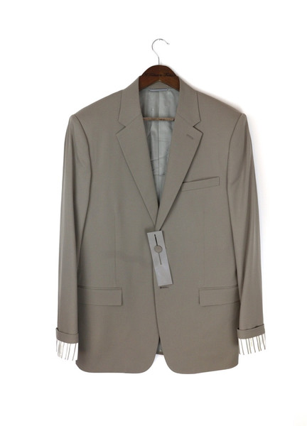 Dior Striped Cuffs Blazer Jacket