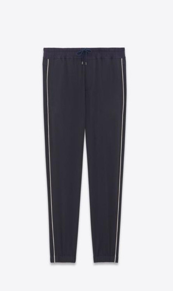 SS23 Saint Laurent Sweatpants in Crepe Satin