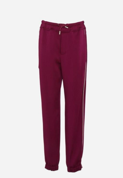 SS24 Saint Laurent Jogging Satin Detail Sweatpants