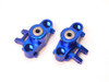 ST Racing Concepts CNC Machined Aluminum HD Steering Knuckles w/larger 6x15 bearings (Blue), 5334B