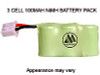 Megatech 3 Cell 100mAh NiMh Battery Pack (770010)
