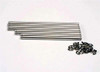 Traxxas Suspension Pin Set, Stainless Steel w/e-clips, 4939X