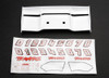 Traxxas Wing White Revo w/decals, 5412