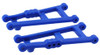 RPM Rear A-Arms for Traxxas Electric Stampede 2WD and Rustler - Blue, 80185, RPM80185