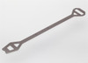 Traxxas Chassis Brace 6061-T6 Aluminum Dark Titanium Anodized - XO-1, 6421