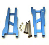St Racing Concepts ST Racing Heavy Duty Aluminum Rear A-Arms with Lock-Nut Hinge-Pins - Blue, 3655XB, ST3655XB