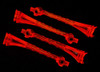 Traxxas Orange LED Lens (4) for the LaTrax Alias Quad-Copter, 6653