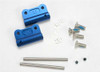 Traxxas Blue Rear Aluminum Suspension Arm Mounts, 2798X