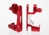 Traxxas Red Aluminum Caster Blocks C-Hubs Left & Right Slash 4X4, 6832R