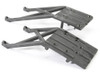 Traxxas Skidplates (black, front & rear), 5837, TRA5837