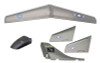 Megatech A7 Tornado Complete Main and Tail Wing Set with Canopy