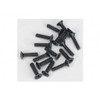 DHK 3x12mm FH Screw Coarse Thread (16pcs), 8381-013, DHK8381-013