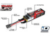 Traxxas 4000mAh 11.1V 25C Power Cell LiPo Battery w/iD Connector, 2849X, TRA2849X
