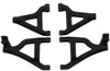 RPM Front A-Arms for Traxxas 1/16th Slash 4x4 - Black, 80652