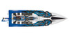 Traxxas Spartan VXL-6S Electric Blue w/TSM, 2 LiPo Batteries, and iD Charger, 57076-4Combo
