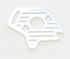 ST RACING CNC Machined Aluminum Finned Motor Plate Slash/Stampede 4x4 (Silver), 6890S