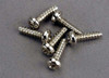Traxxas Screws 3x10mm Roundhead Self-Tapping, 2675, TRA2675
