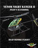 Megatech Venom Night Ranger II Helicopter User Manual Download, VNPT-NR2MAN