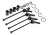 Traxxas Steel Constant-Velocity Driveshafts Assembled for 8995 WideMaxx Suspension Kit, 8996X