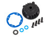 Traxxas Center Differential Housing for Hoss 4x4 VXL, 9081