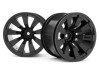 Maverick Black 3.2" Wheels for Quantum+ XT FLUX, 150246