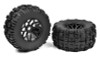 Team Corally Off-Road 1/8 Monster Truck Mud Claw Tires/Wheels, C-00180-612