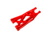 Traxxas Heavy Duty Lower Left Suspension Arm for X-Maxx - Red, 7831R