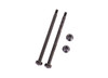Traxxas Steel Outer Rear Suspension Pins for Sledge 1/8 Monster Truck, 9543, TRA9543