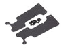 Traxxas Rear Suspension Arm Covers for Sledge 1/8 Monster Truck - Black, 9634