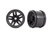 Traxxas 3.8" Black Wheels for Sledge 1/8 Monster Truck, 9671