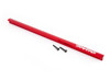 Traxxas Aluminum Chassis Brace (T-Bar) for Sledge 1/8 Monster Truck - Red, 9523R, TRA9523R