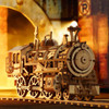 Robotime ROKR Steam Locomotive 3D Wooden Puzzle, LK701