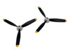 Rage 3-Blade Propeller and Spinner for A6M Zero Micro, A1348