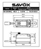 Savox SB2263MG-BE Black Edition Low Profile Brushless Digital Servo, SAVSB2263MG-BE